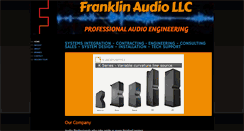 Desktop Screenshot of franklinaudio.net