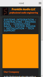 Mobile Screenshot of franklinaudio.net